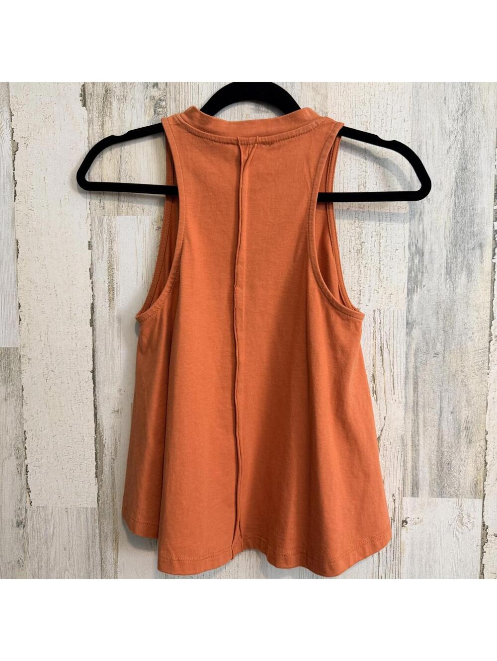 Altar’d State Women’s XS Orange Sleeveless Tank Top Swing - Picture 2 of 7